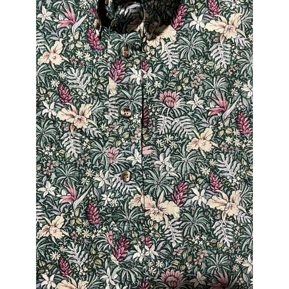Hilo Hattie The Hawaiian Original Shirt Mens XL Multicolor Tropical Festive Fun